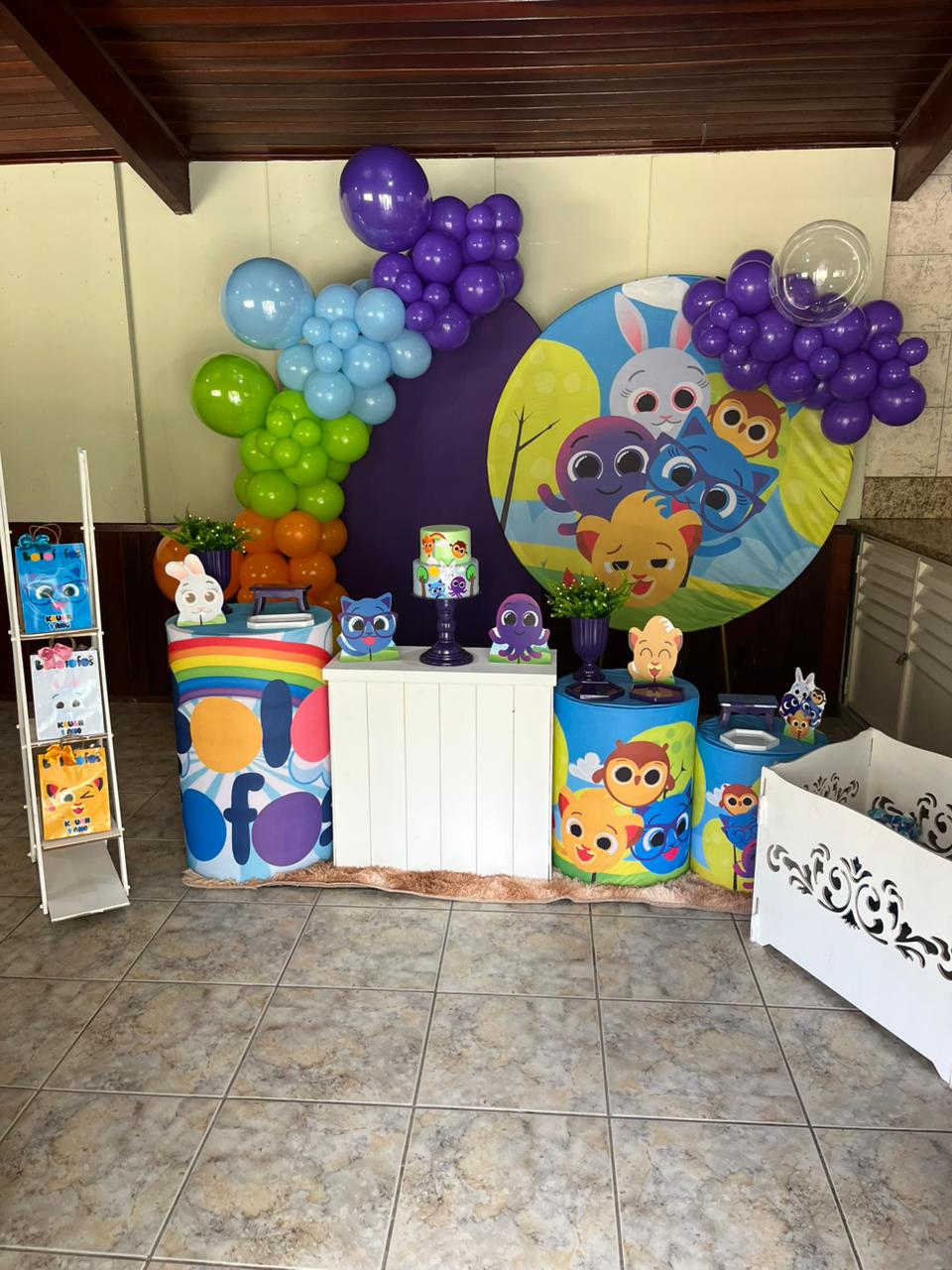 Decoração tema Bluey