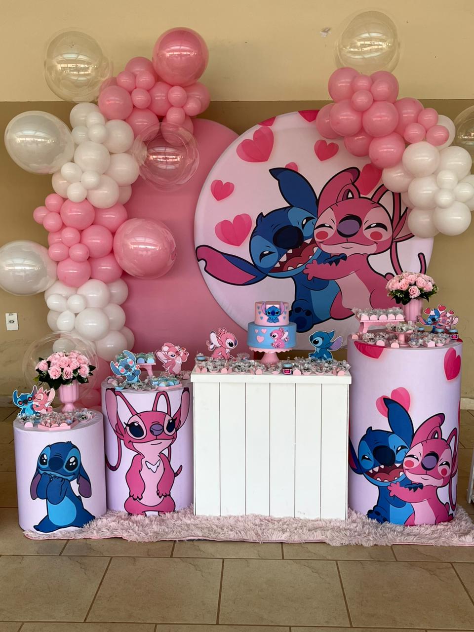 Decoração tema Lilo & Stitch